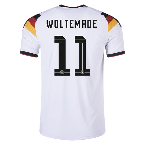 Men's Authentic adidas Woltemade Germany Home Jersey 2026 - Ships by 12/10