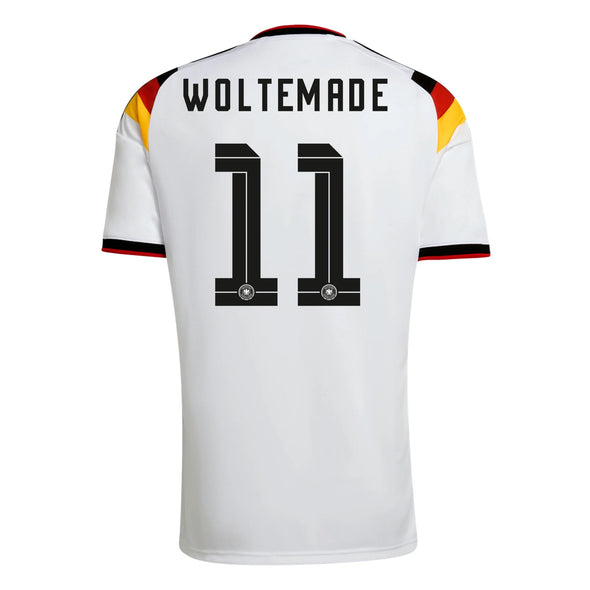 Men's Replica adidas Woltemade Germany Home Jersey 2026 - Ships by 12/10