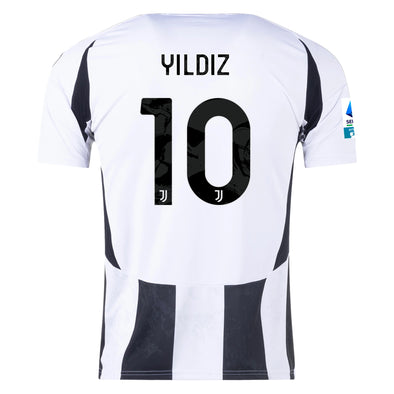 Men's Authentic adidas Yildiz Juventus Home Jersey 24/25