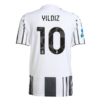 Men's Authentic adidas Yildiz Juventus Home Jersey 25/26