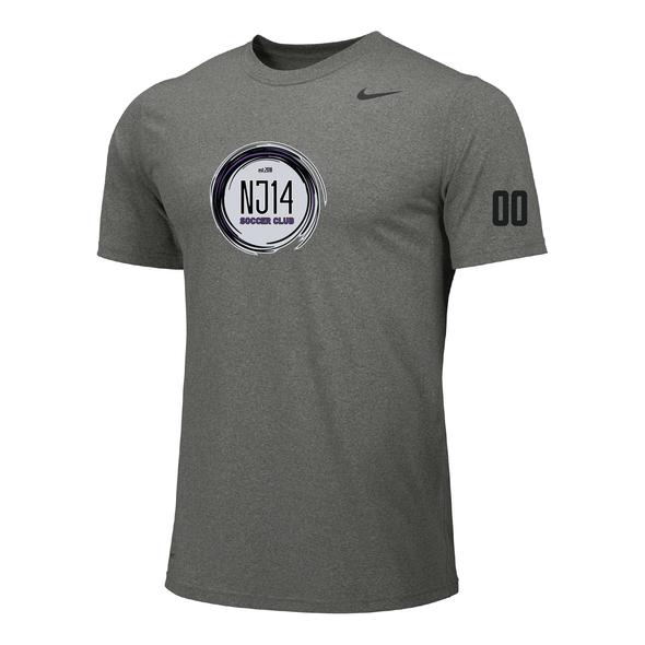 NJ14 FAN Nike Legend SS Shirt Grey