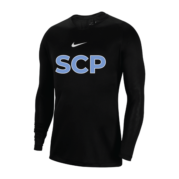 PDA-SCP Nike Park LS First Layer Compression Black