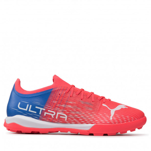 Puma Ultra 3.3 Turf Soccer Cleat - Sublaze-White-Bluemazing