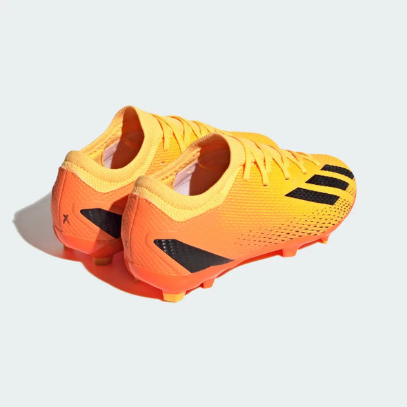 adidas X Speedportal.3 FG Junior Firm Ground Soccer Cleats - Solar Gold / Core Black / Team Solar Orange