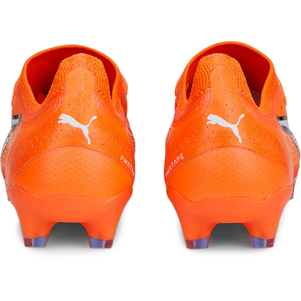 Puma Ultra Ultimate FG/AG Firm Ground Soccer Cleats - Orange/White Puma Ultra Ultimate FG/AG Firm Ground Soccer Cleats - Orange/White