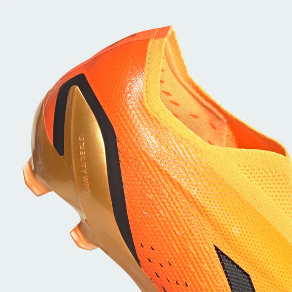 adidas X Speedportal+ FG Firm Ground Soccer Cleats- Solar Gold / Core Black / Team Solar Orange