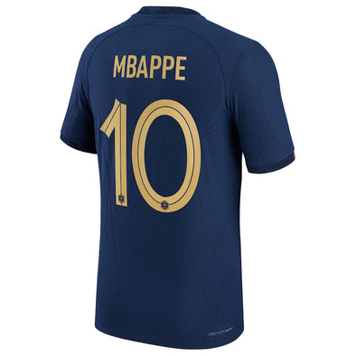 Men's Authentic Nike Mbappe France Home Jersey 2022
