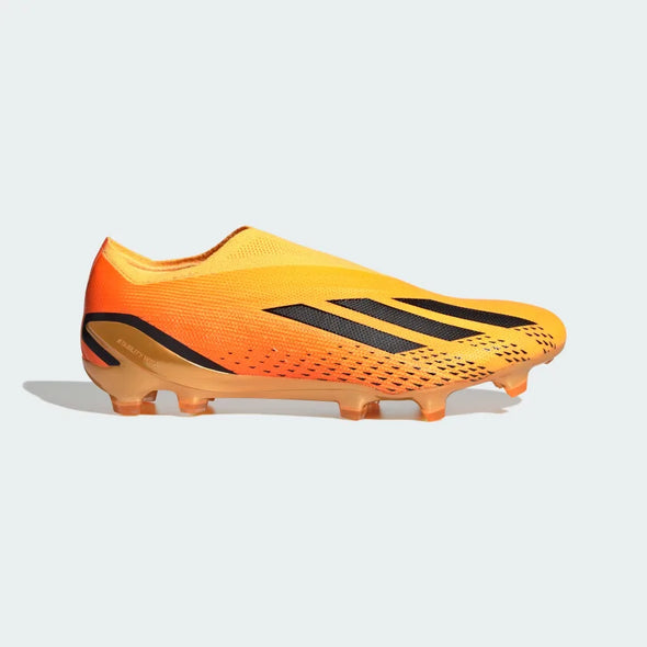 adidas X Speedportal+ FG Firm Ground Soccer Cleats- Solar Gold / Core Black / Team Solar Orange