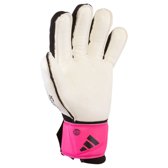 adidas Predator Match Fingersave Goalkeeper Gloves - Black/White/Pink