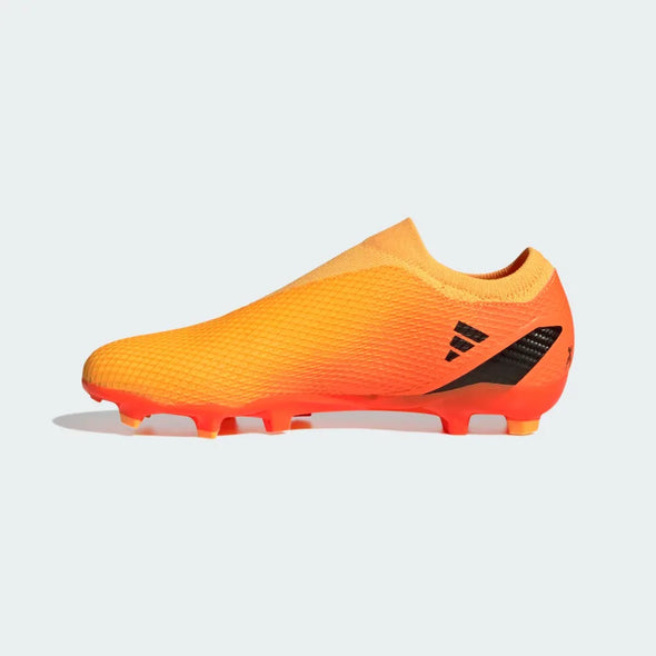 adidas X Speedportal.3 Laceless FG Firm Ground Soccer Cleat - Solar Gold / Core Black / Team Solar Orange