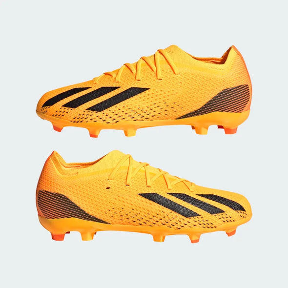 adidas X Speedportal.1 FG Junior Firm Ground Soccer Cleats - Solar Gold / Core Black / Team Solar Orange