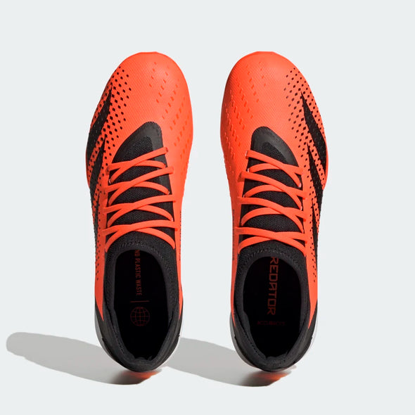 adidas Predator Accuracy.3 TF Turf Soccer Cleats - Team Solar Orange / Core Black / Core Black