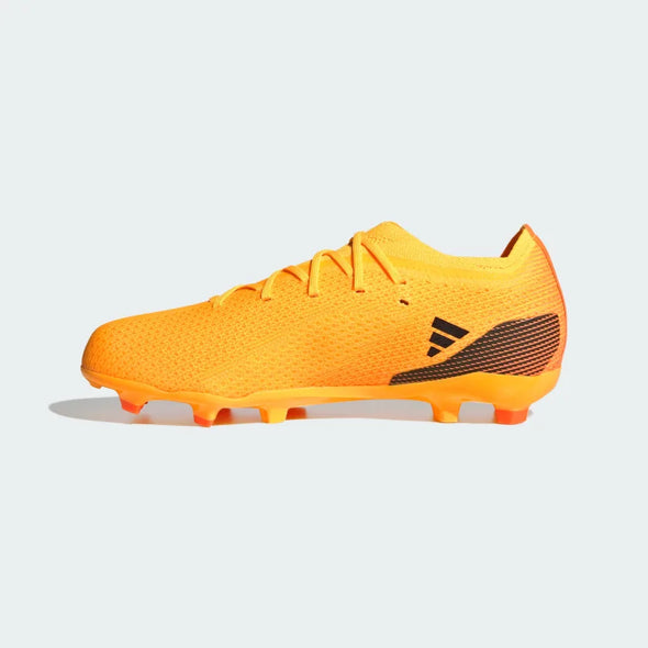 adidas X Speedportal.1 FG Junior Firm Ground Soccer Cleats - Solar Gold / Core Black / Team Solar Orange