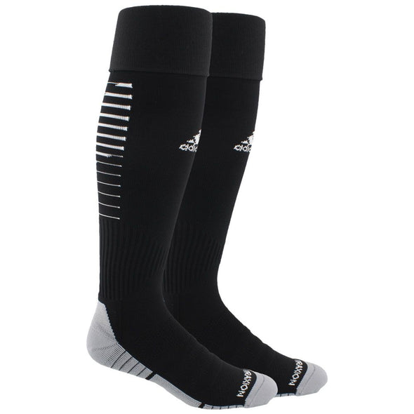 Weston FC Girls Academy adidas Team Speed II Soccer Socks - Black/White
