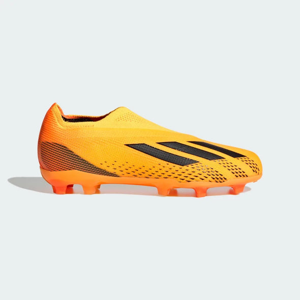 adidas X Speedportal+ FG Junior Firm Ground Soccer Cleats - Solar Gold / Core Black / Team Solar Orange