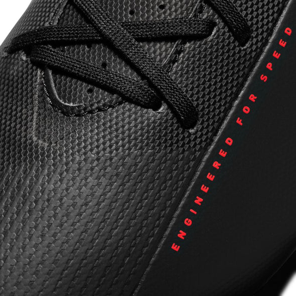 Nike Mercurial Vapor 13 Academy MG -  Black- ChilRed-SmokeGrey