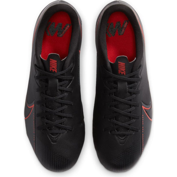 Nike Jr. Mercurial Vapor 13 Academy FG - Black/Smoke/Chili Red