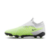 Nike Phantom GX Academy DF FG Firm Ground Soccer Cleats - BarelyVolt/Grey/Grape