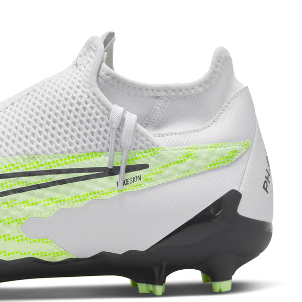 Nike Phantom GX Academy DF FG Firm Ground Soccer Cleats - BarelyVolt/Grey/Grape