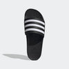 adidas Adilette Boost Slides - Black/White