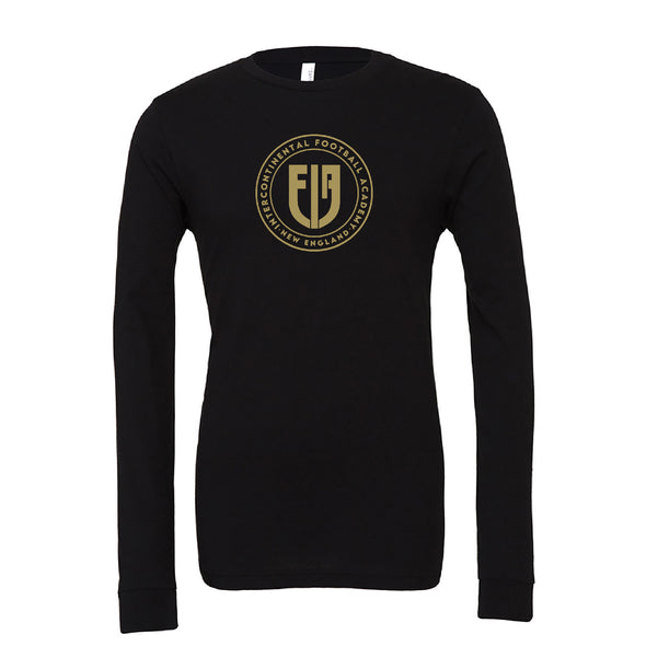 IFA - Crest Long Sleeve Triblend T-Shirt in Black - Youth/Adult