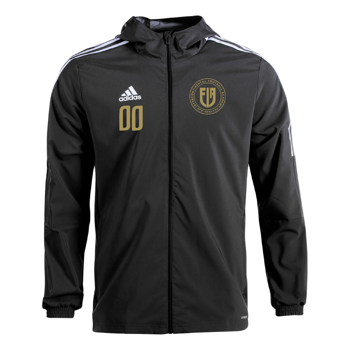 adidas Tiro 21 Windbreaker - Black/White GP4967 – Soccer Zone USA