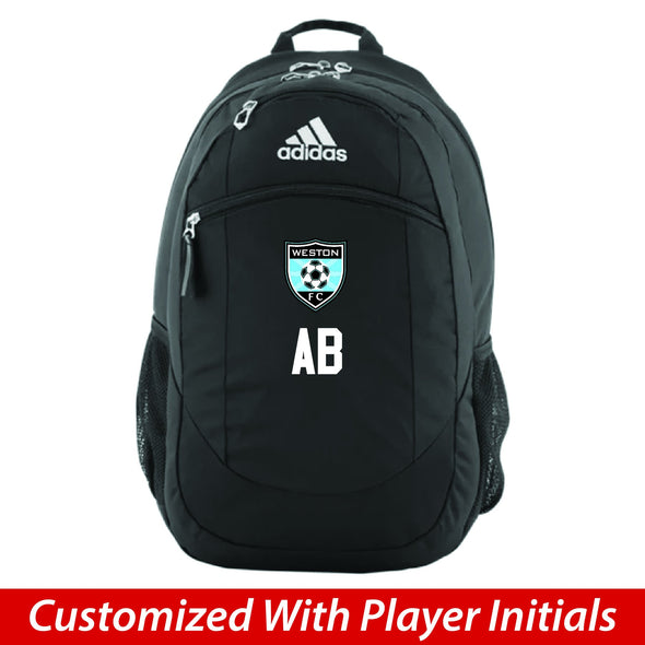 Weston FC Boys Florida Academy League adidas Striker Backpack - Black