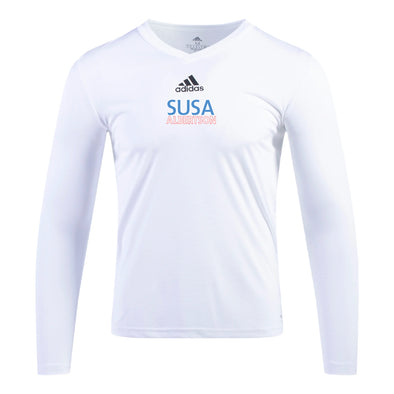 SUSA Albertson adidas Base Compression Tee White