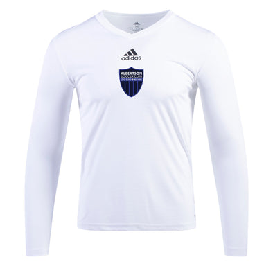 Albertson adidas Base Compression Tee White