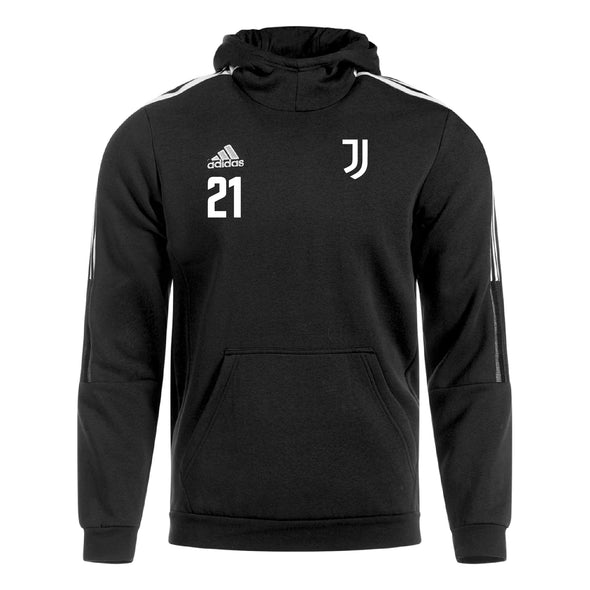 JAB Hammer FC - Adidas Black Tiro 21 Hooded Sweatshirt