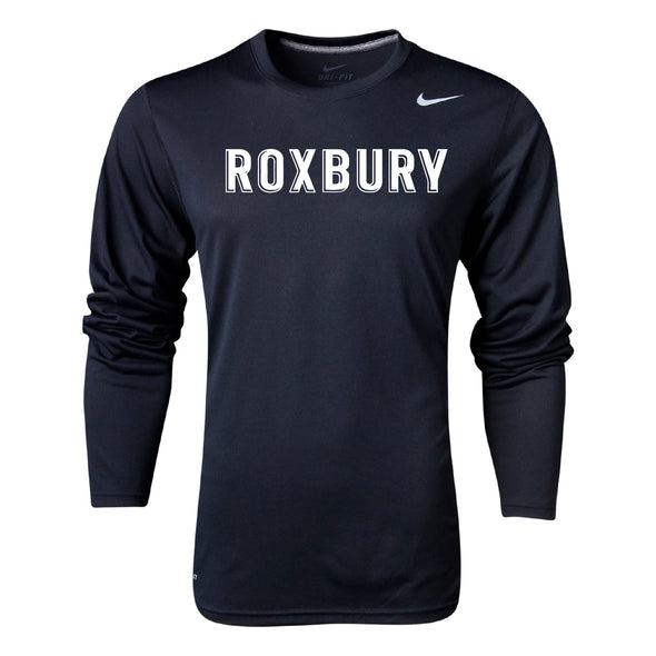 Roxbury Nike Legend LS Youth/Mens Tee Black