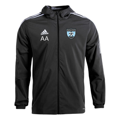 Weston FC Coaches adidas Tiro 21 Windbreaker Black