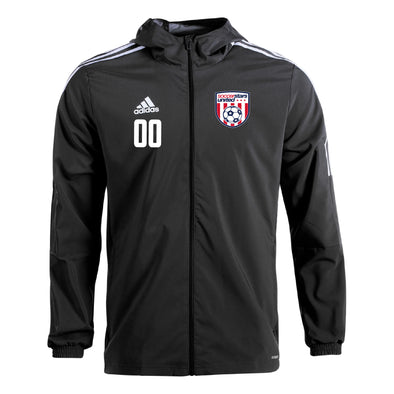 Soccer Stars United Wichita adidas Tiro 21 Windbreaker Black