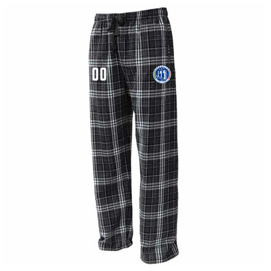 Brooklyn Italians Flannel Plaid Pajama Pant Black/White