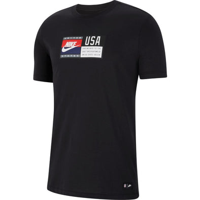 Nike USA Black Voice T-Shirt - MENS