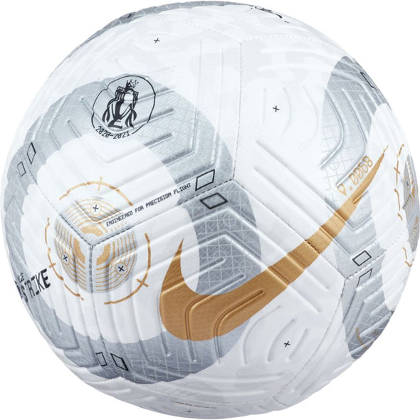 Nike Premier League Strike Soccer Ball - White/Silver/Gold