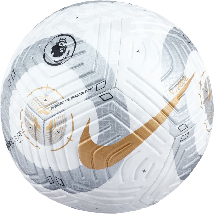 koffer Dapperheid logica Nike Premier League Strike Soccer Ball - White/Silver/Gold CQ7150-104 –  Soccer Zone USA