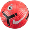 Nike 2020-21 Premier League Strike Soccer Ball - Laser Crimson/Metallic Silver/Black