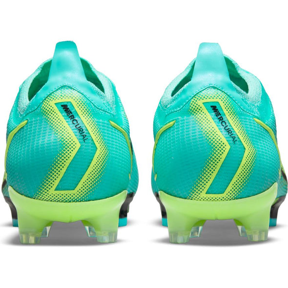 Nike Mercurial Vapor 14 Elite Firm Ground Cleats - Dynamic Turquoise/Lime Glow/Off Noir