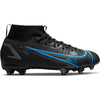 Nike JUNIOR Mercurial Superfly 8 Academy MG - Black/Black-IronGrey