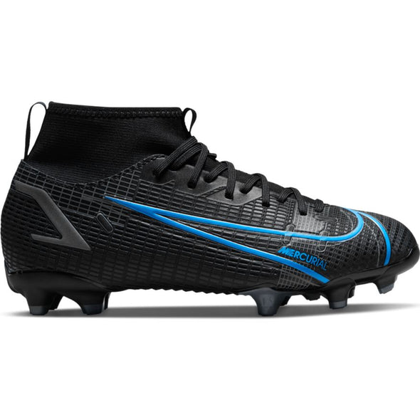 Nike JUNIOR Mercurial Superfly 8 Academy MG - Black/Black-IronGrey