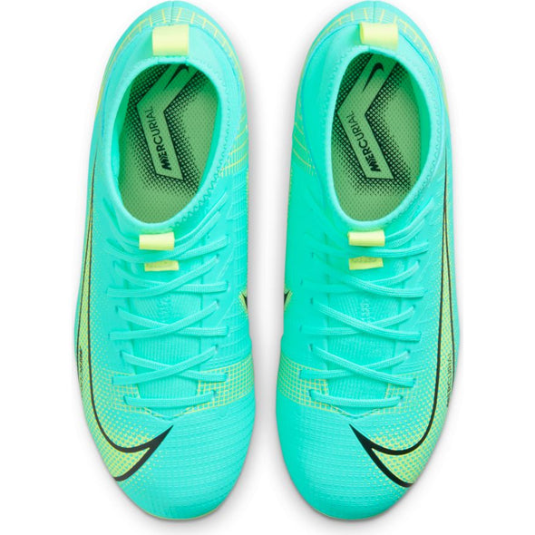 Nike JUNIOR Mercurial Superfly 8 Academy MG - Dynamic Turquoise/Lime Glow