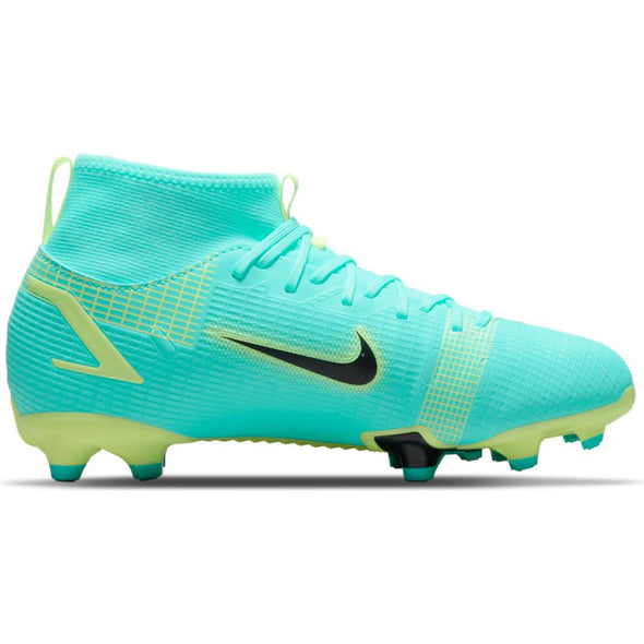 Nike JUNIOR Mercurial Superfly 8 Academy MG - Dynamic Turquoise/Lime Glow