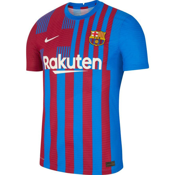 Nike Leo Messi 2021-22 FC Barcelona Home AUTHENTIC Jersey - MENS