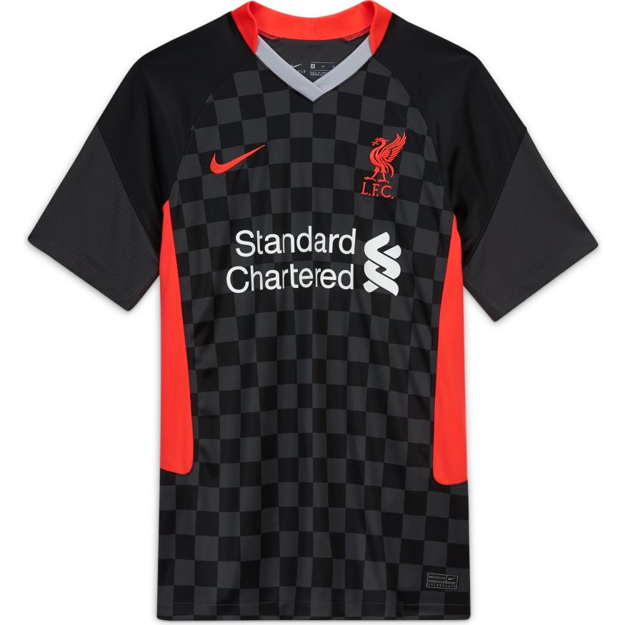 Liverpool 20/21 ユニフォーム Nike Liverpool FC 20/21 Stadium Third Soccer Jersey Black