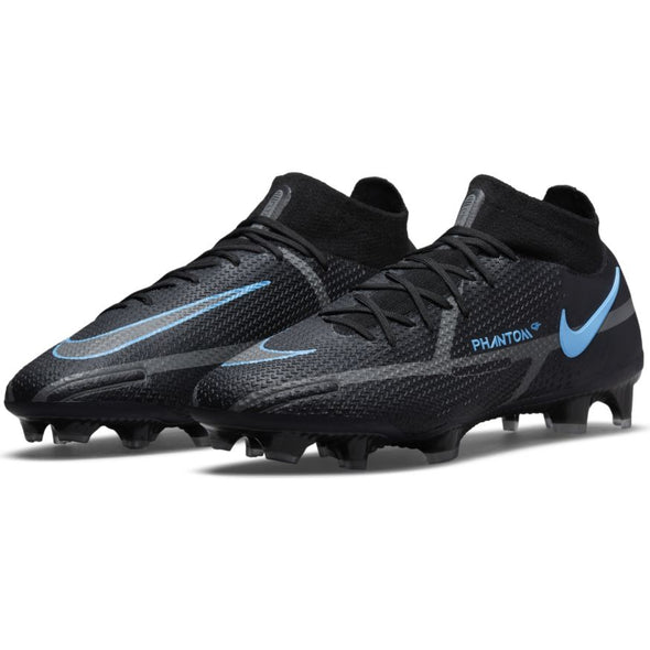 Nike Phantom GT2 DF Elite FG - Black/Black-Iron Grey