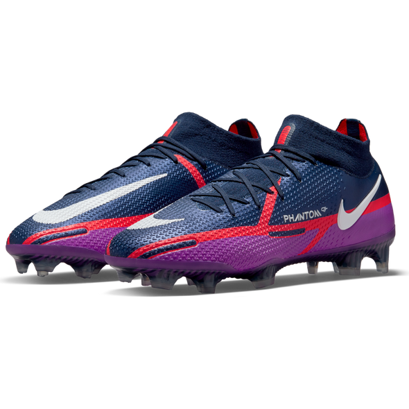 Nike Phantom GT2 DF Elite FG Soccer Cleats - College Navy/White