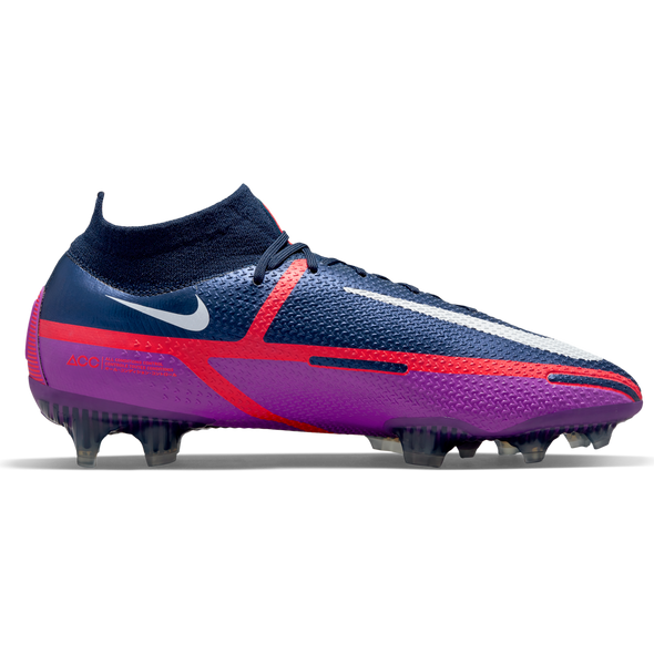 Nike Phantom GT2 DF Elite FG Soccer Cleats - College Navy/White