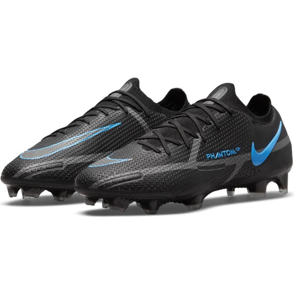 Nike Phantom GT2 Elite FG - Black/Black-Iron Grey