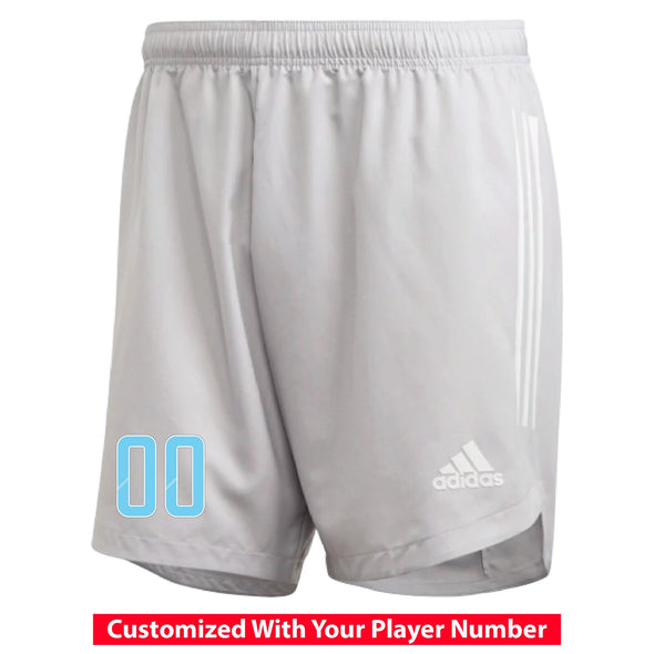 Weston FC Boys Florida Academy League adidas Condivo 20 Grey Match Shorts